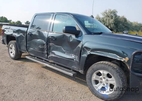 2018 Chevrolet Silverado 1500 2Lt из США, поврежденный, VIN 3GCUKREC9JG449662